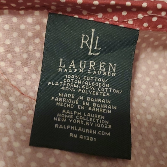 EUC RALPH LAUREN KING BEDSKIRT - Picture 3 of 4